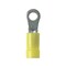 Panduit Ring Terminal,  heavy duty,  vinyl insulat PV12-8HDR-L